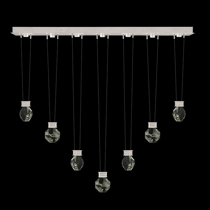 Fine Art 100007-1-4444444 LED Linear Pendant, Silver