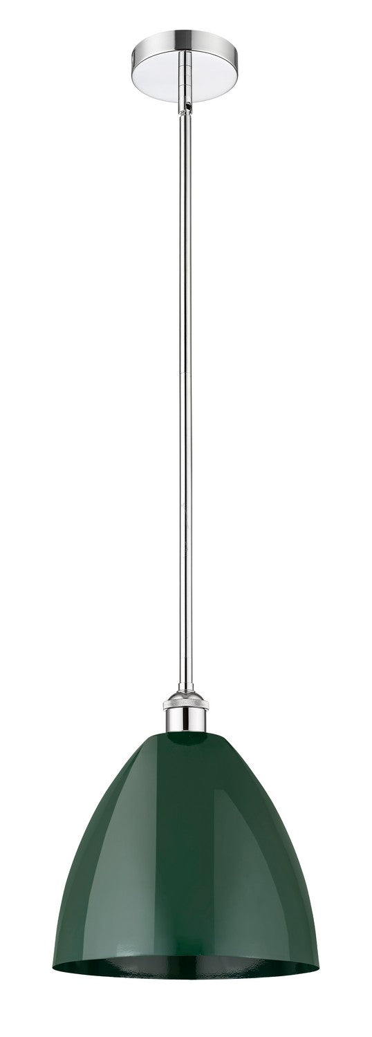 Innovations 616-1S-PC-MBD-12-GR One Light Mini Pendant, Polished Chrome