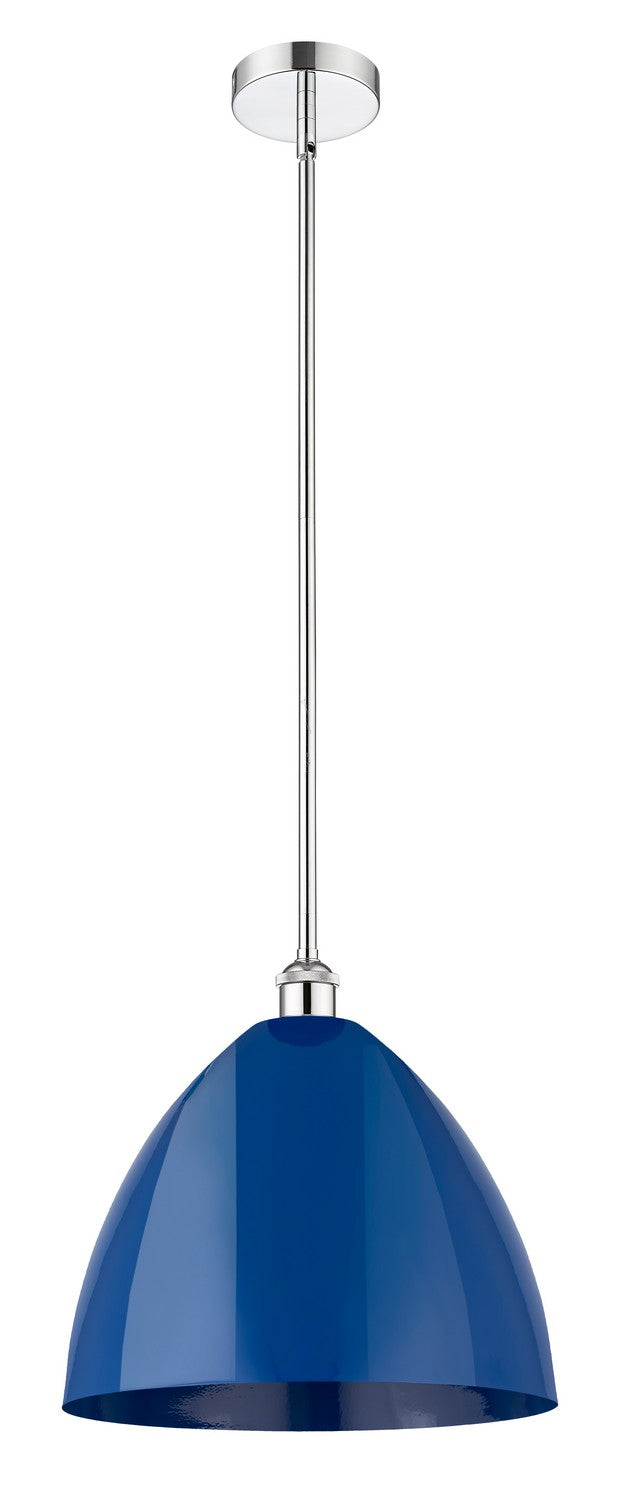 Innovations 616-1S-PC-MBD-16-BL One Light Mini Pendant, Polished Chrome