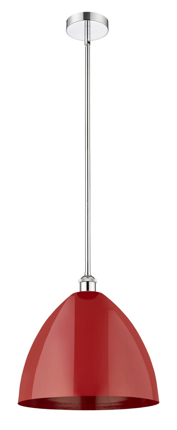 Innovations 616-1S-PC-MBD-16-RD One Light Mini Pendant, Polished Chrome