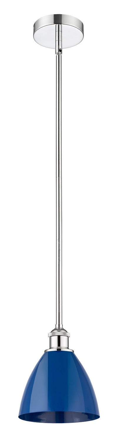 Innovations 616-1S-PC-MBD-75-BL One Light Mini Pendant, Polished Chrome
