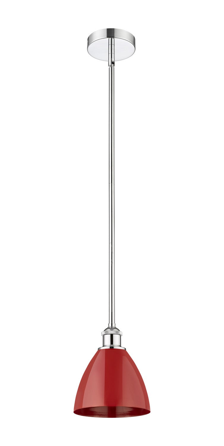 Innovations 616-1S-PC-MBD-75-RD One Light Mini Pendant, Polished Chrome