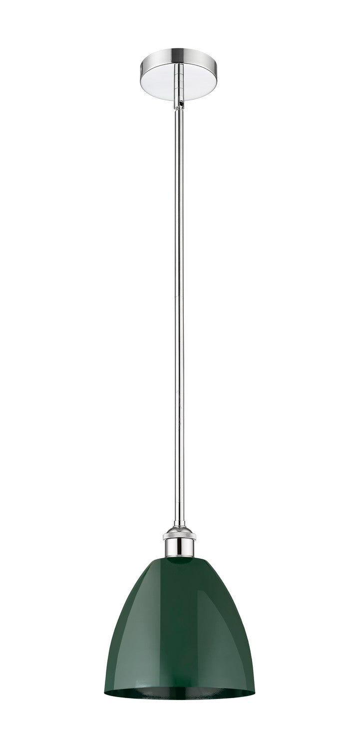Innovations 616-1S-PC-MBD-9-GR One Light Mini Pendant, Polished Chrome