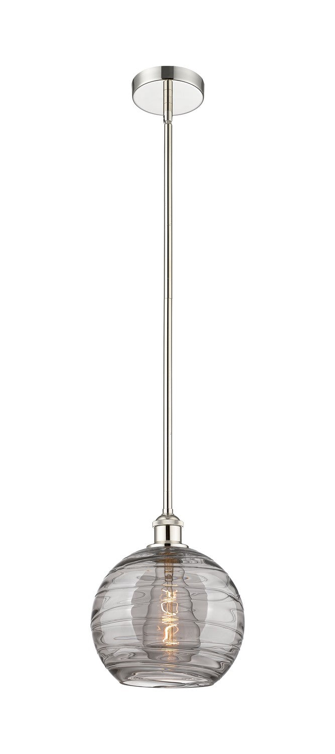 Innovations 616-1S-PN-G1213-10SM One Light Mini Pendant, Polished Nickel