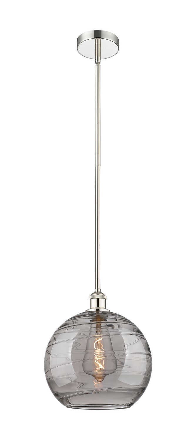 Innovations 616-1S-PN-G1213-12SM One Light Mini Pendant, Polished Nickel