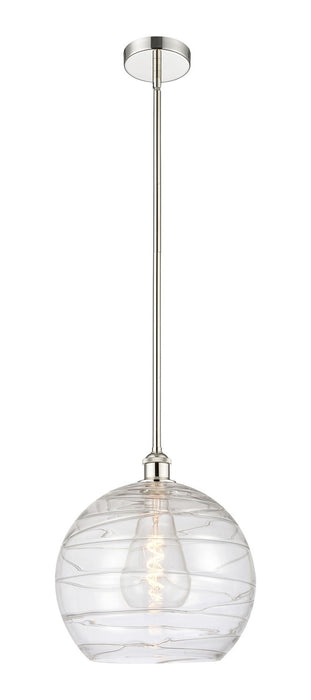 Innovations 616-1S-PN-G1213-14 One Light Pendant, Polished Nickel