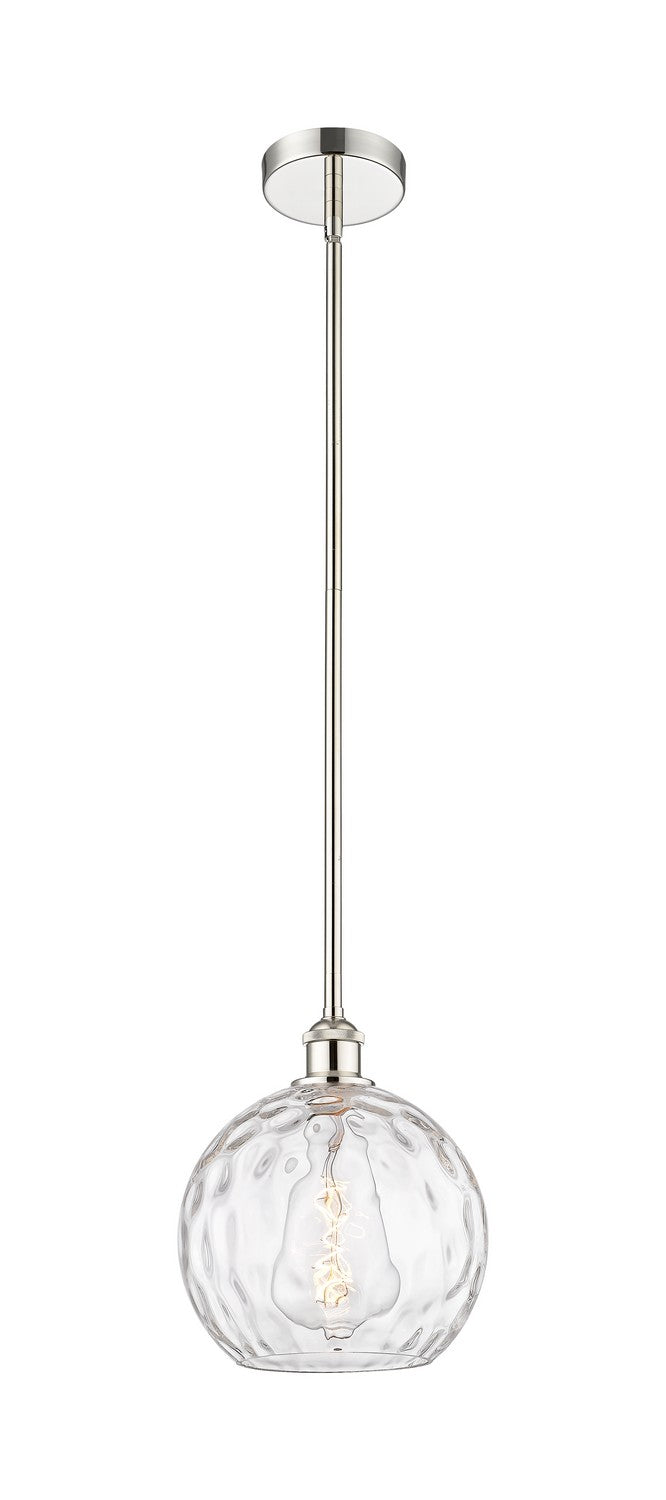 Innovations 616-1S-PN-G1215-10 One Light Mini Pendant, Polished Nickel