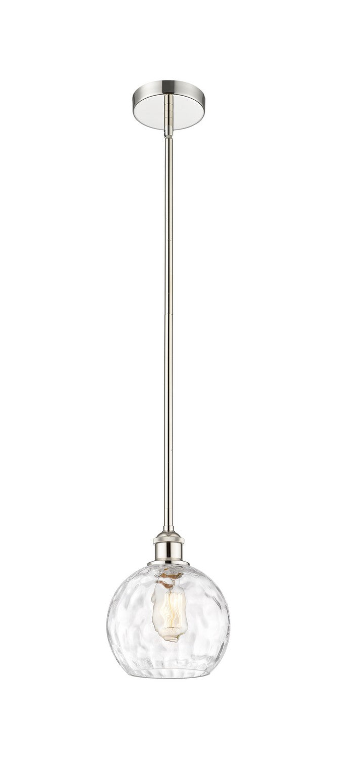 Innovations 616-1S-PN-G1215-8 One Light Mini Pendant, Polished Nickel