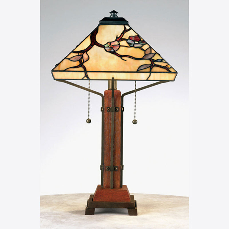 Quoizel TF6898M Two Light Table Lamp, Multi