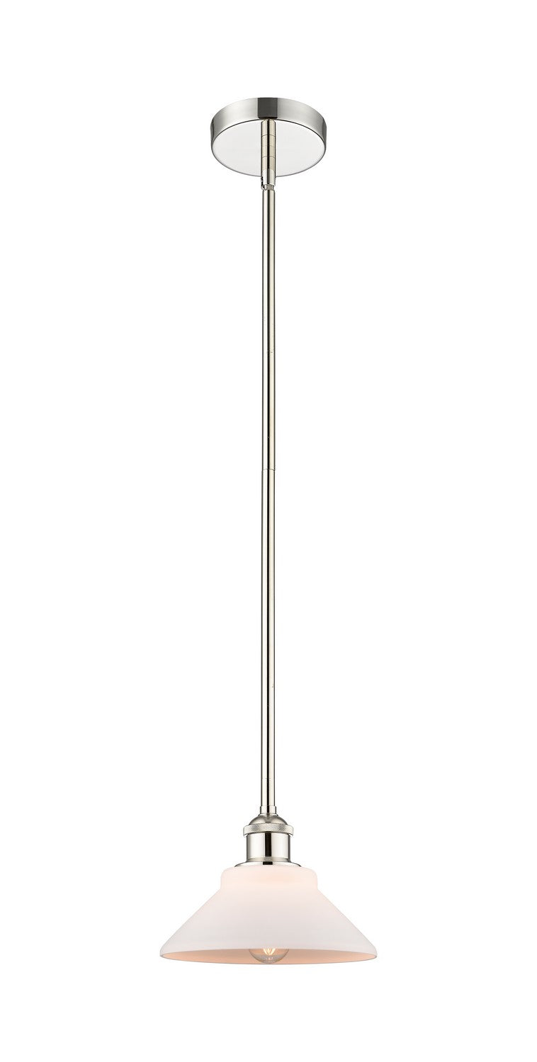 Innovations 616-1S-PN-G131 One Light Mini Pendant, Polished Nickel