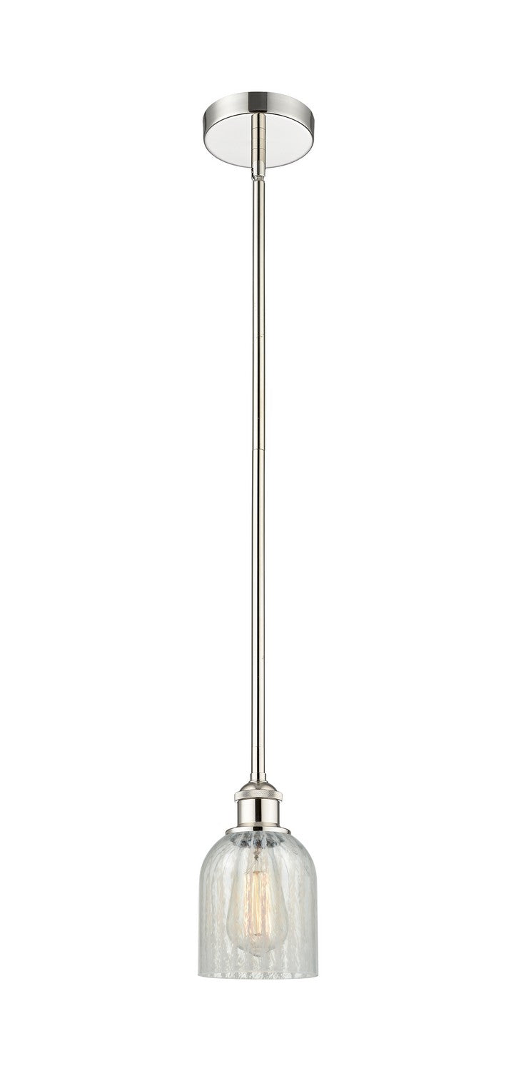 Innovations 616-1S-PN-G2511 One Light Mini Pendant, Polished Nickel