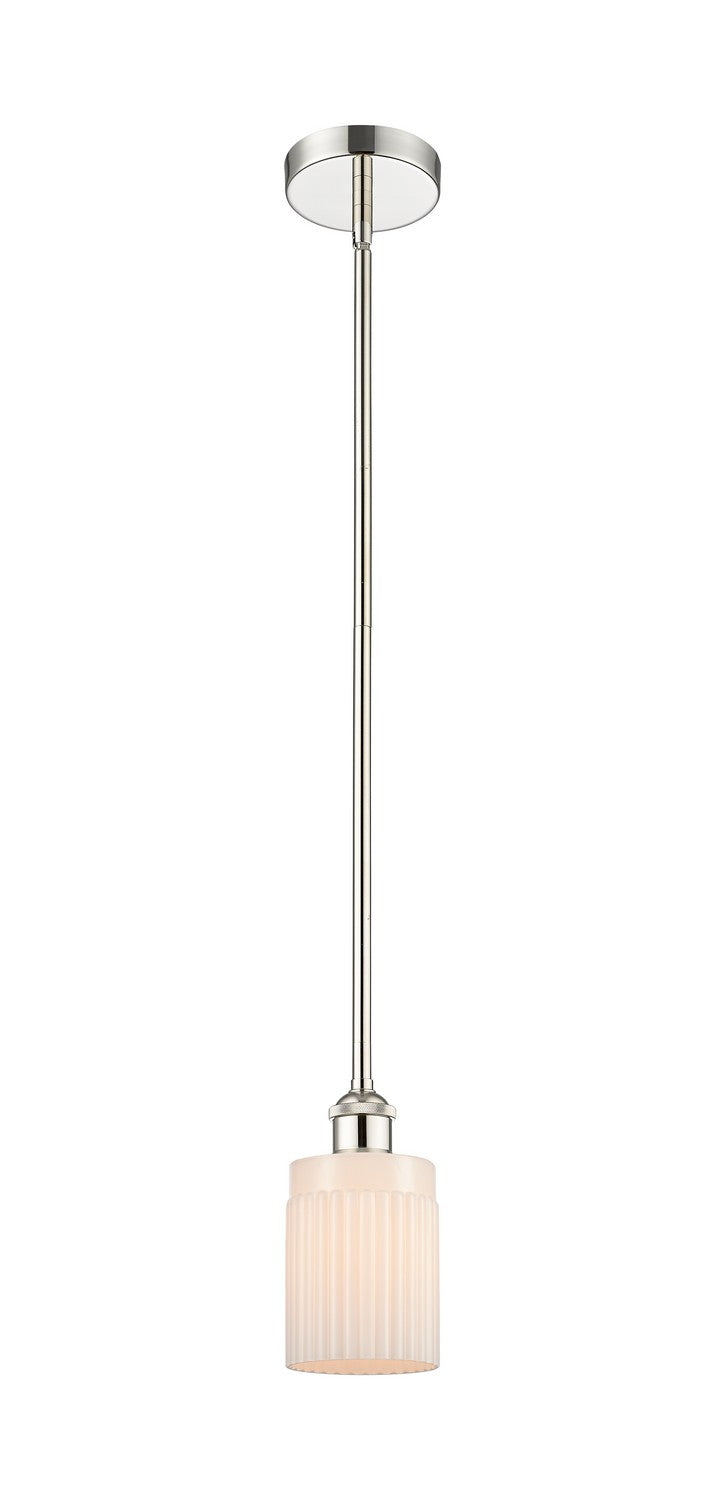 Innovations 616-1S-PN-G341 One Light Mini Pendant, Polished Nickel