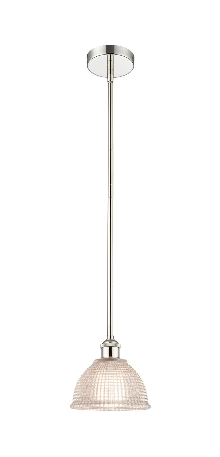Innovations 616-1S-PN-G422 One Light Mini Pendant, Polished Nickel