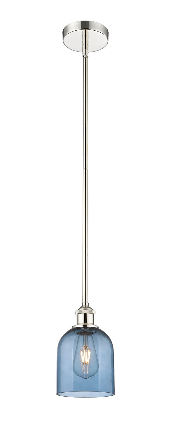 Innovations 616-1S-PN-G558-6BL One Light Mini Pendant, Polished Nickel