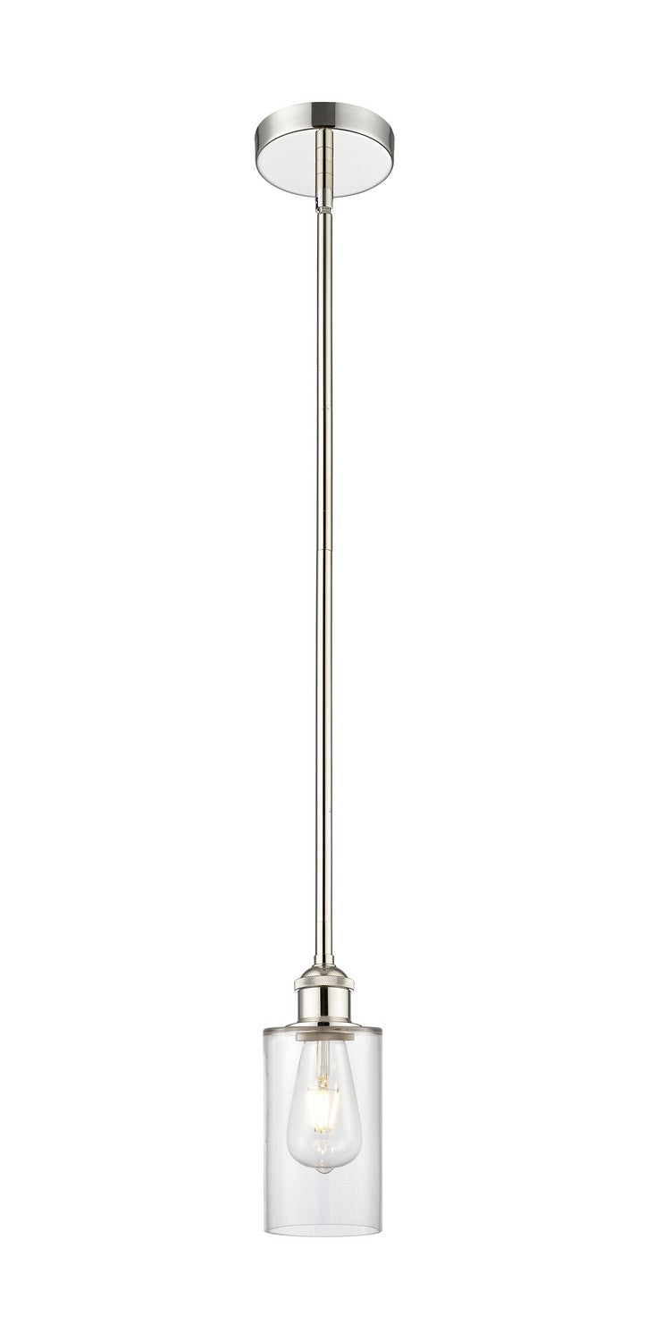 Innovations 616-1S-PN-G802 One Light Mini Pendant, Polished Nickel