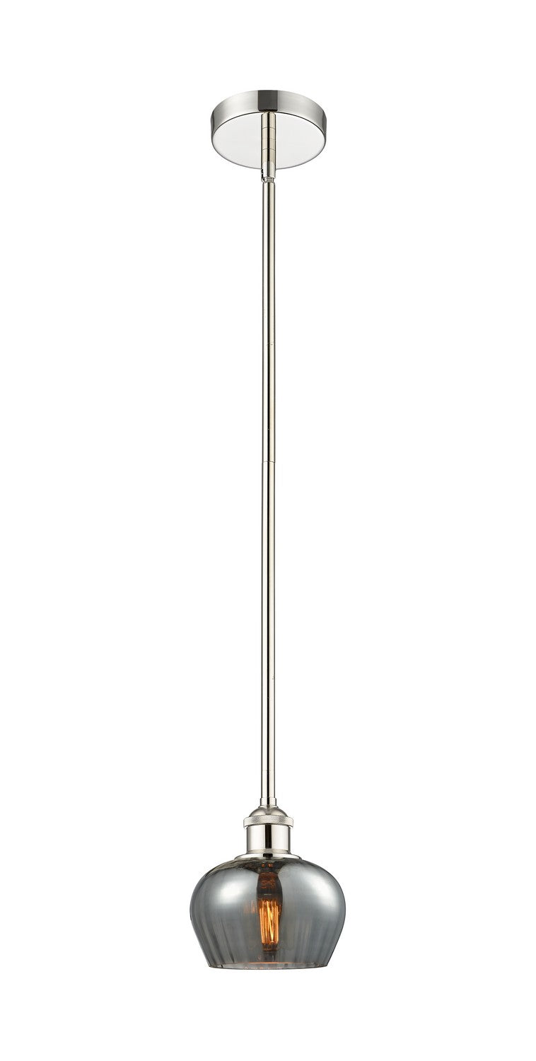 Innovations 616-1S-PN-G93 One Light Mini Pendant, Polished Nickel