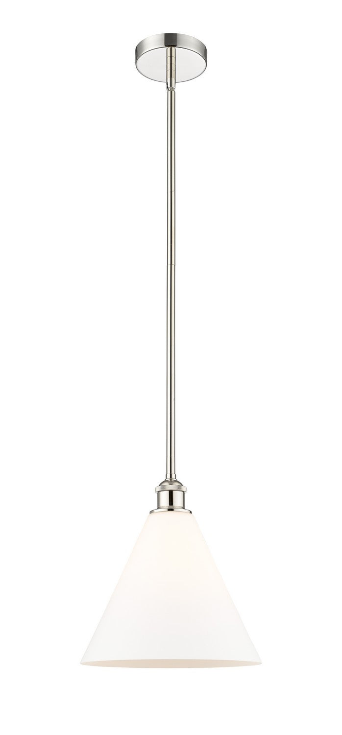 Innovations 616-1S-PN-GBC-121 One Light Mini Pendant, Polished Nickel