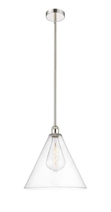 Innovations 616-1S-PN-GBC-162 One Light Pendant, Polished Nickel