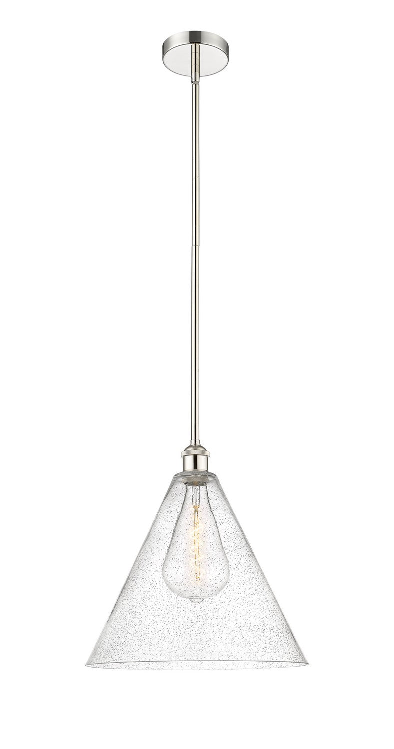 Innovations 616-1S-PN-GBC-164 One Light Pendant, Polished Nickel