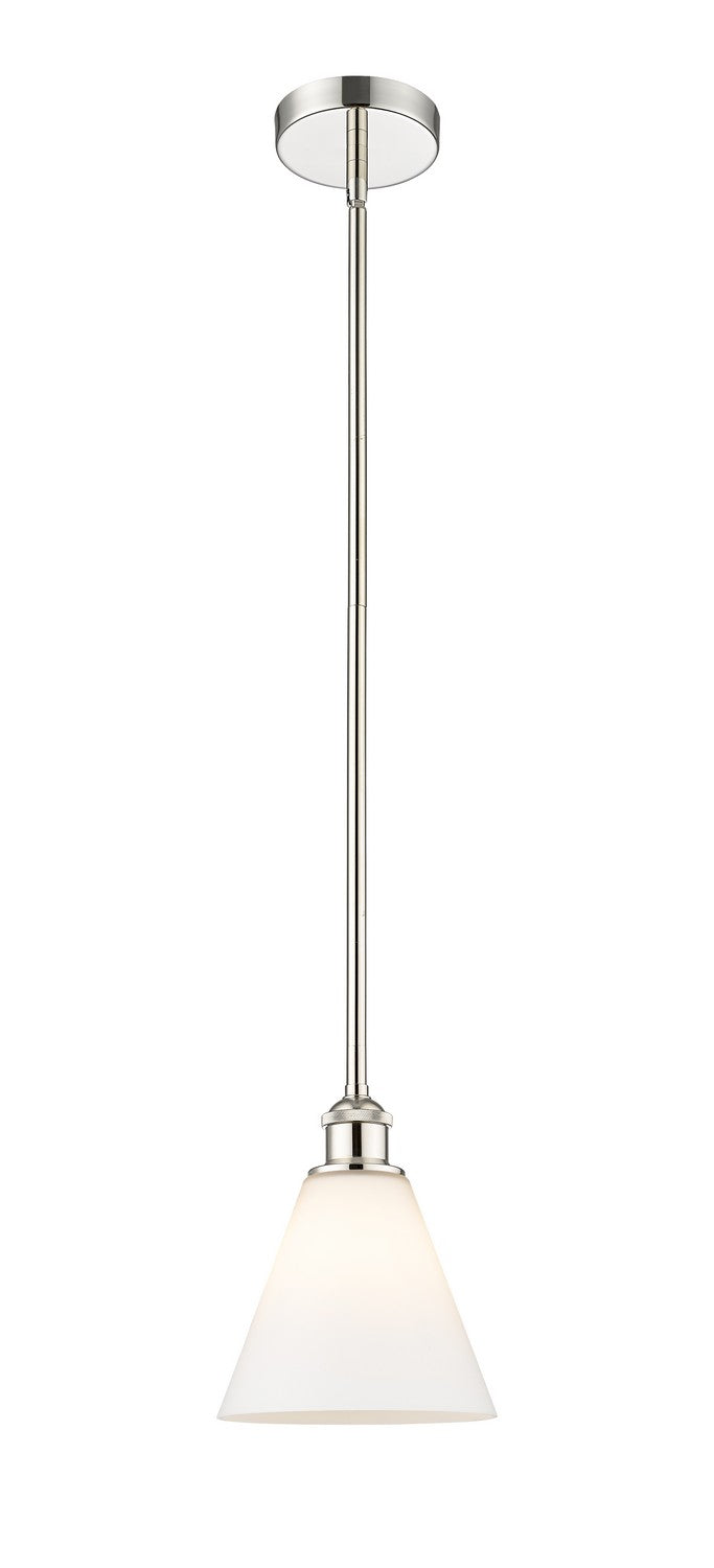 Innovations 616-1S-PN-GBC-81 One Light Mini Pendant, Polished Nickel