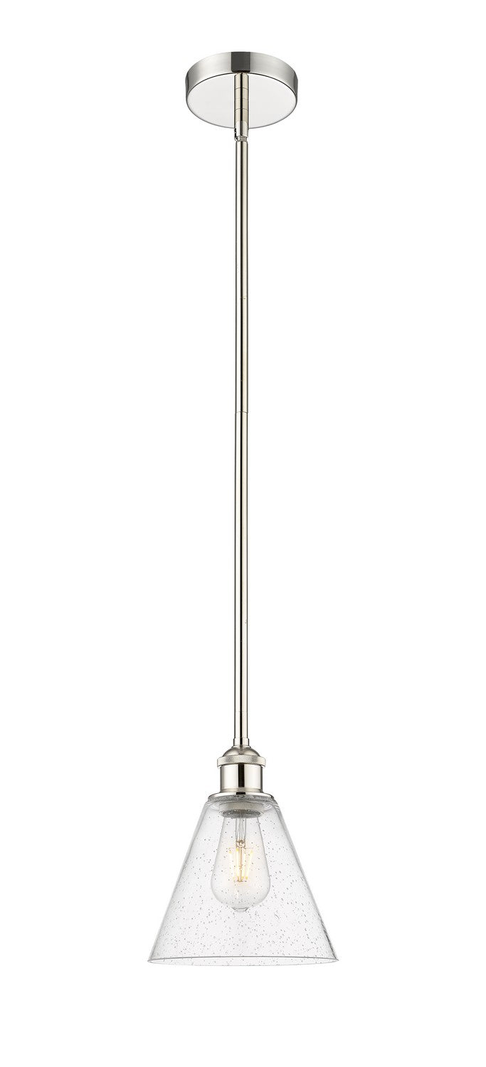 Innovations 616-1S-PN-GBC-84 One Light Mini Pendant, Polished Nickel