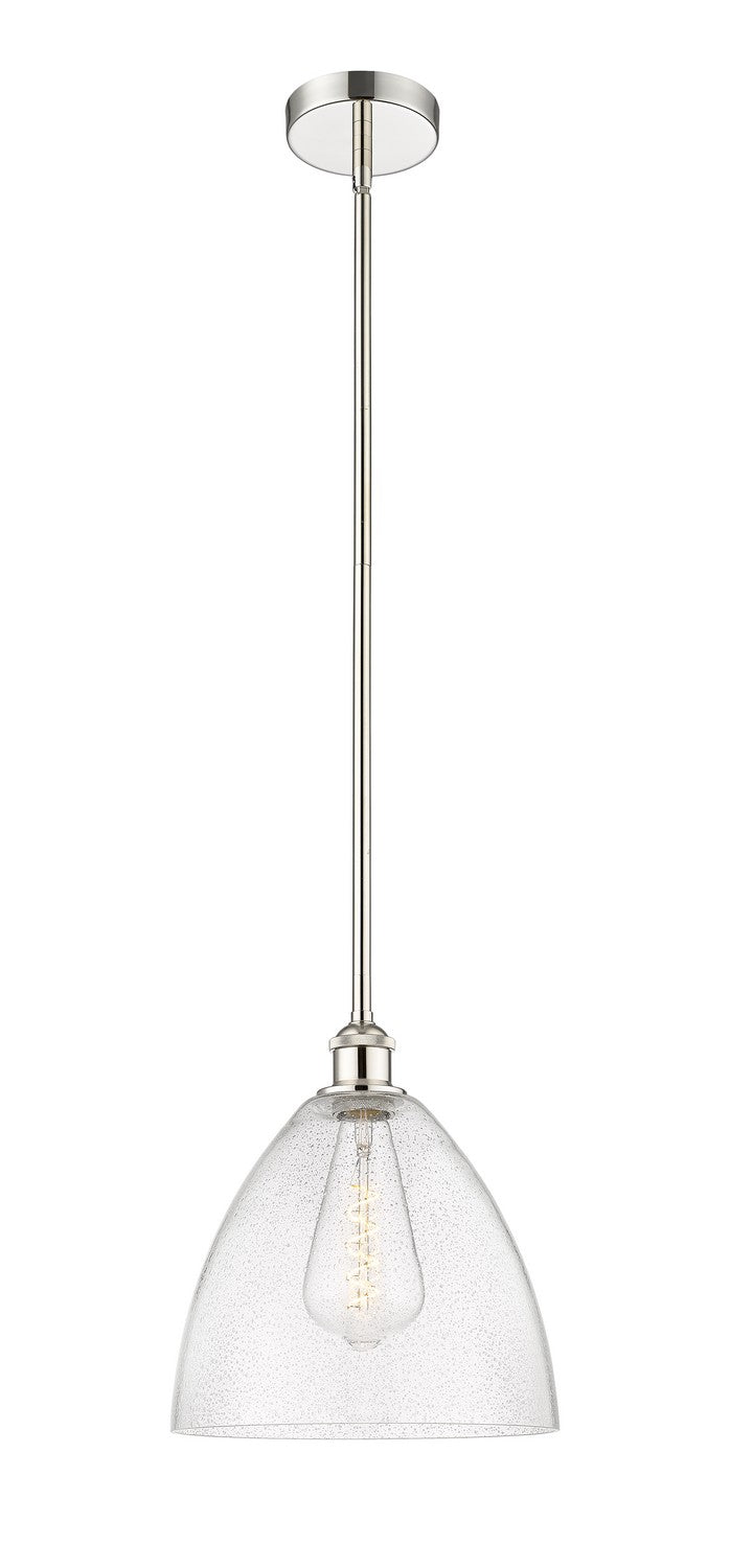 Innovations 616-1S-PN-GBD-124 One Light Mini Pendant, Polished Nickel
