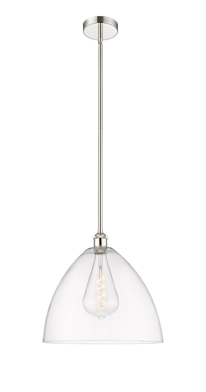 Innovations 616-1S-PN-GBD-162 One Light Pendant, Polished Nickel