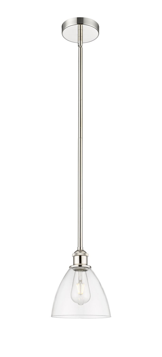 Innovations 616-1S-PN-GBD-752 One Light Mini Pendant, Polished Nickel
