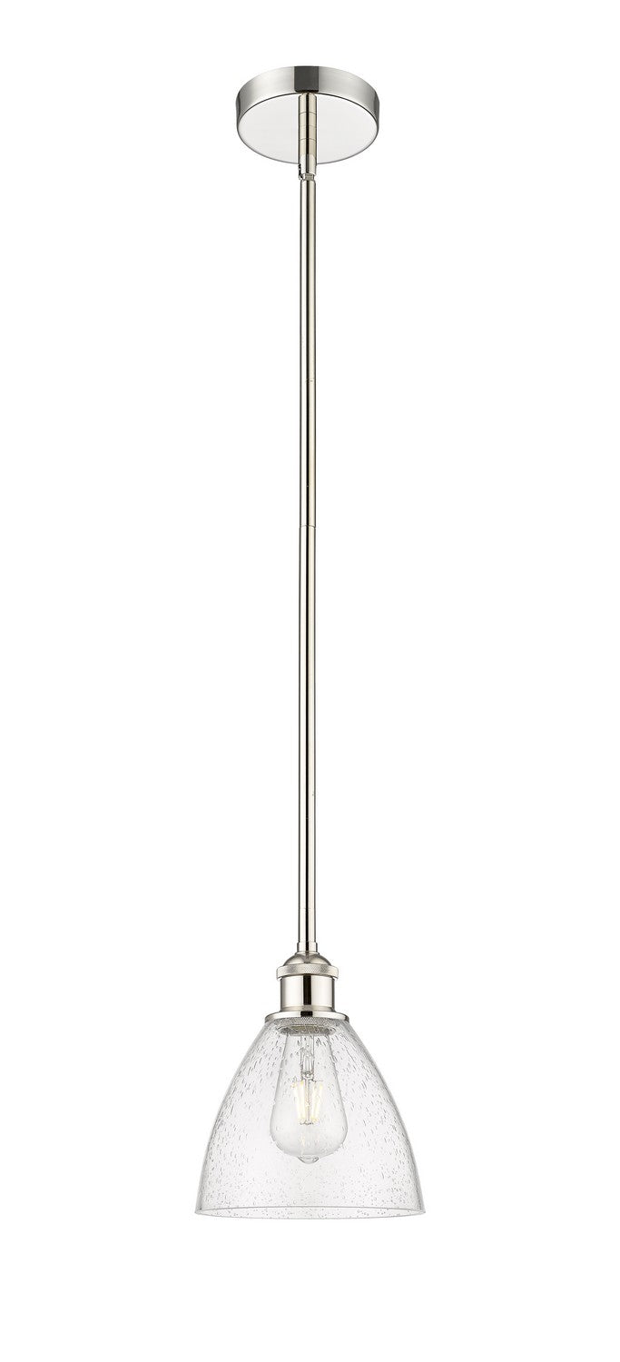 Innovations 616-1S-PN-GBD-754 One Light Mini Pendant, Polished Nickel