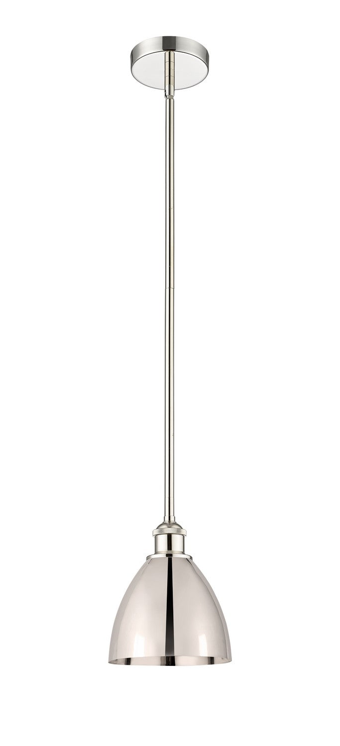 Innovations 616-1S-PN-MBD-75-PN One Light Mini Pendant, Polished Nickel