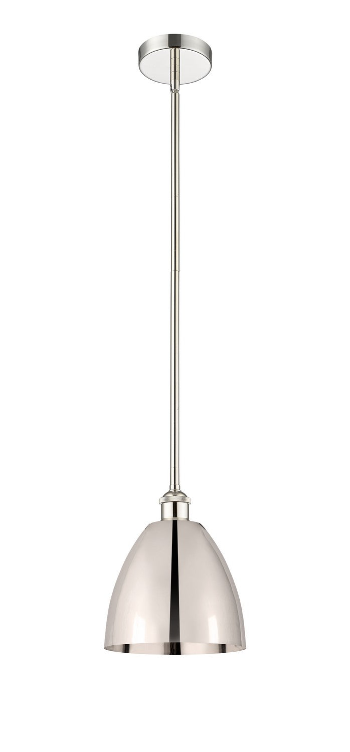 Innovations 616-1S-PN-MBD-9-PN One Light Mini Pendant, Polished Nickel