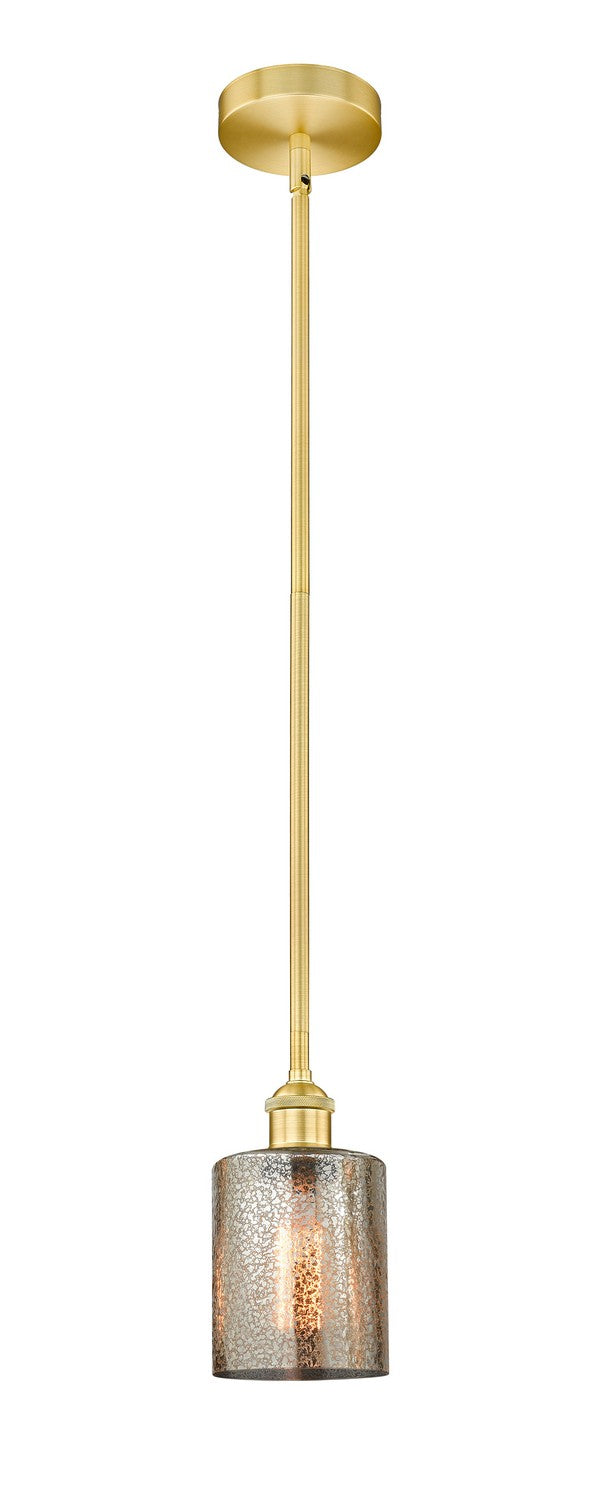 Innovations 616-1S-SG-G116 One Light Mini Pendant, Satin Gold
