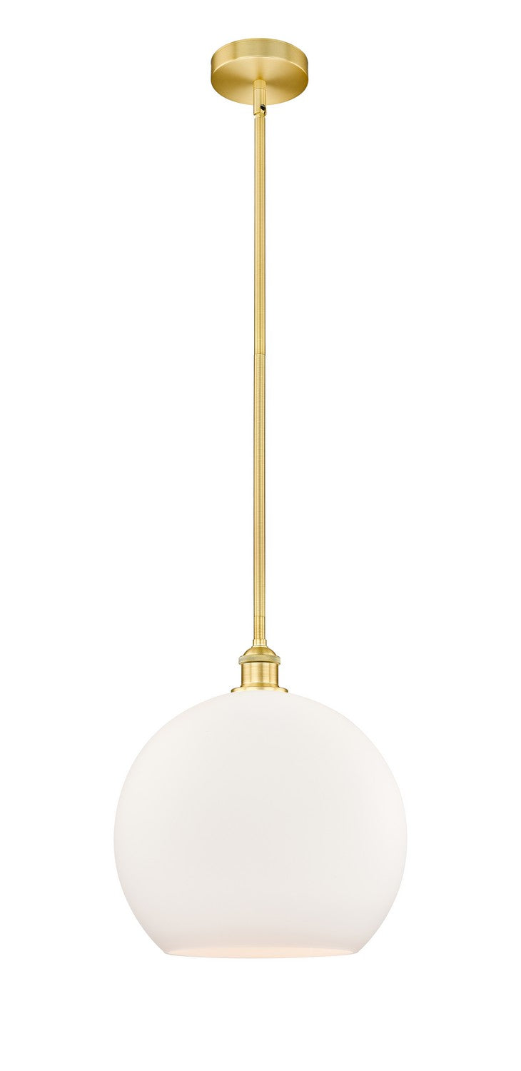 Innovations 616-1S-SG-G121-14 One Light Pendant, Satin Gold