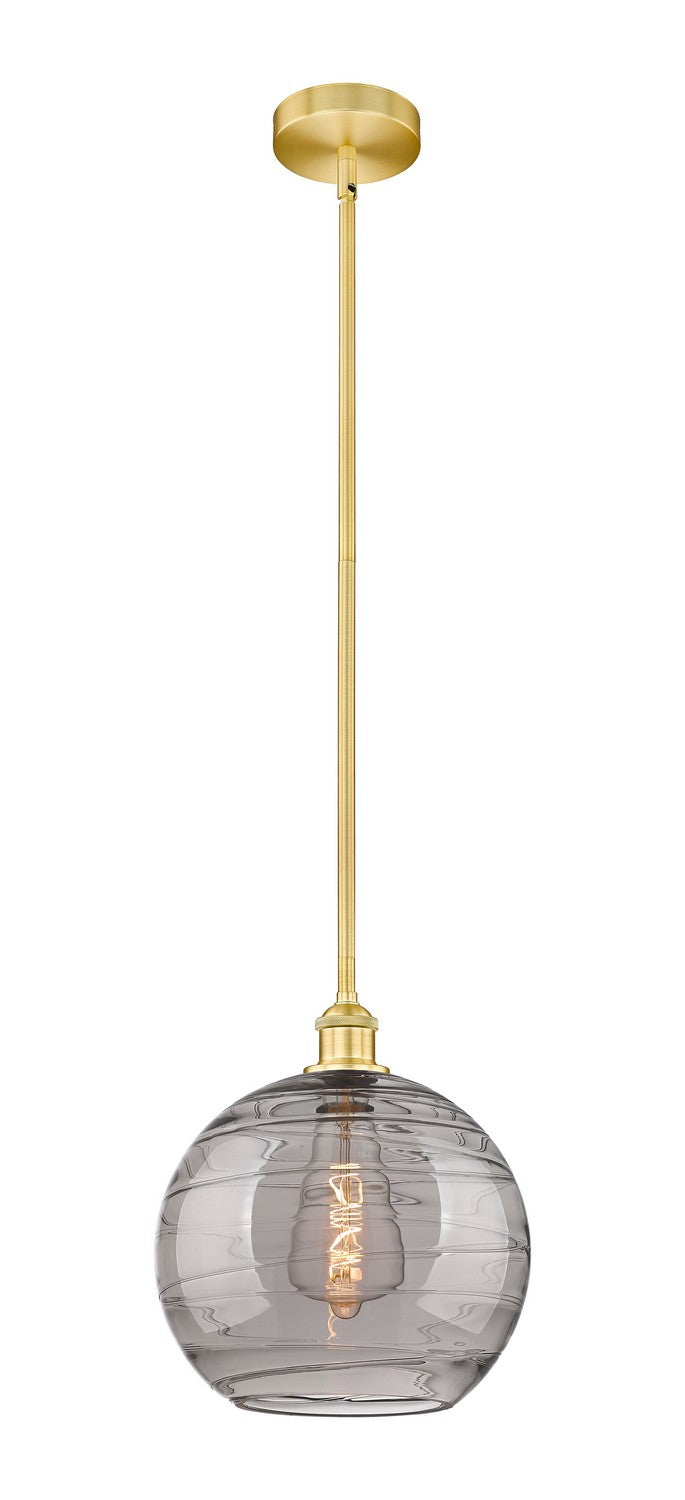 Innovations 616-1S-SG-G1213-12SM One Light Mini Pendant, Satin Gold