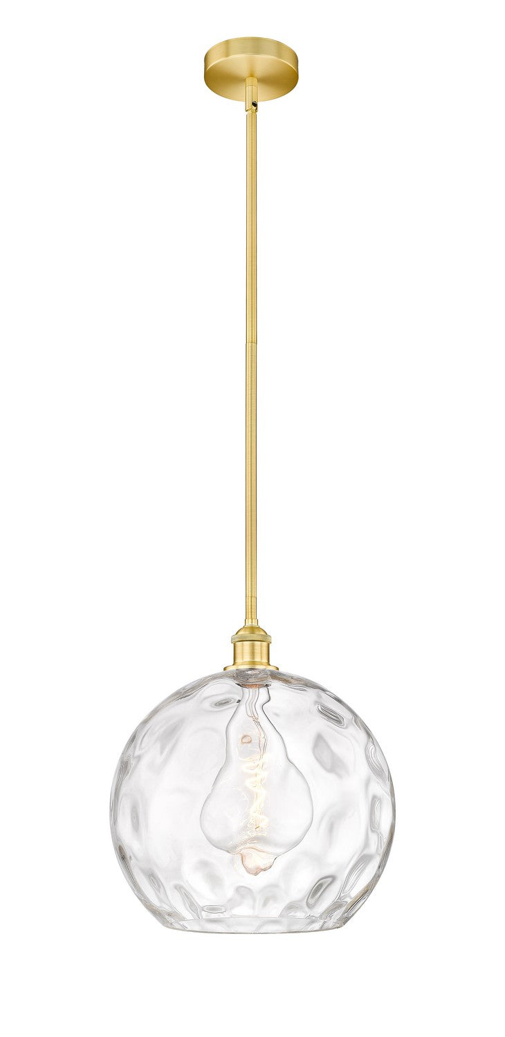 Innovations 616-1S-SG-G1215-14 One Light Pendant, Satin Gold