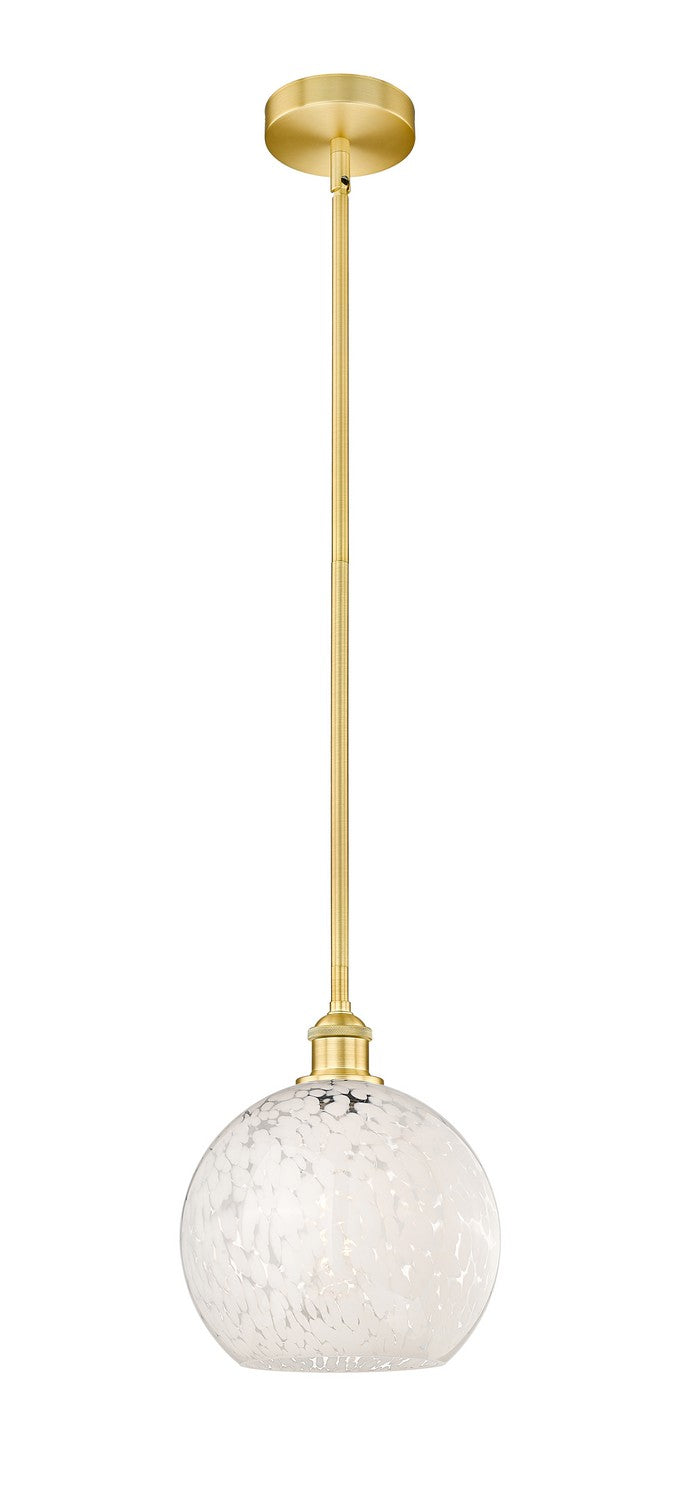 Innovations 616-1S-SG-G1216-10WM LED Mini Pendant, Satin Gold