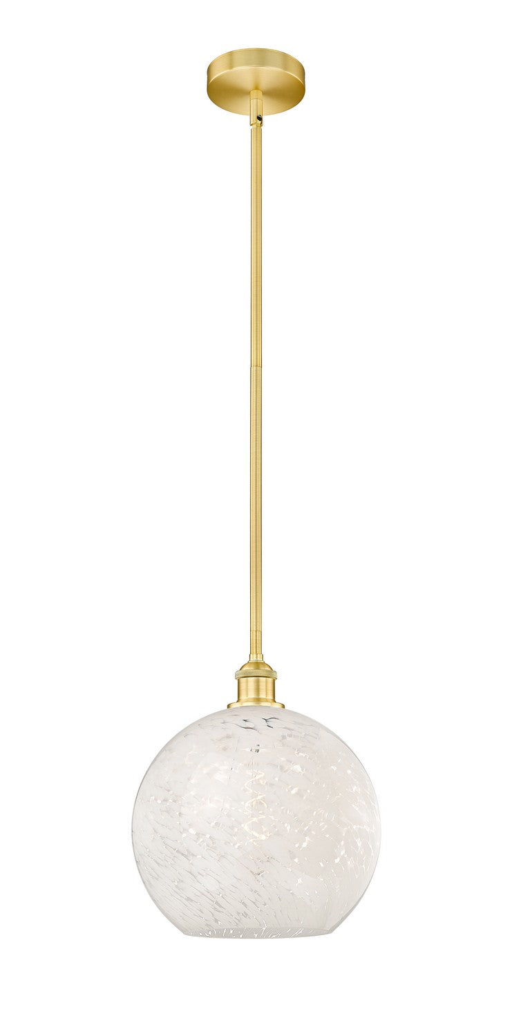 Innovations 616-1S-SG-G1216-12WM LED Mini Pendant, Satin Gold