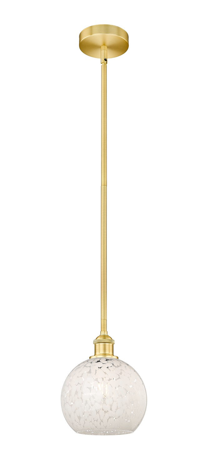 Innovations 616-1S-SG-G1216-8WM LED Mini Pendant, Satin Gold