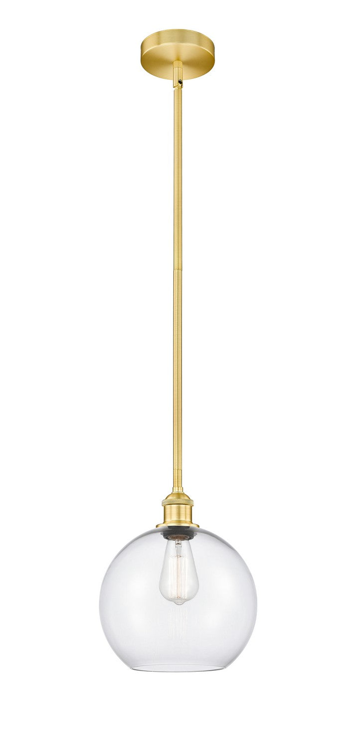 Innovations 616-1S-SG-G122-10 One Light Mini Pendant, Satin Gold
