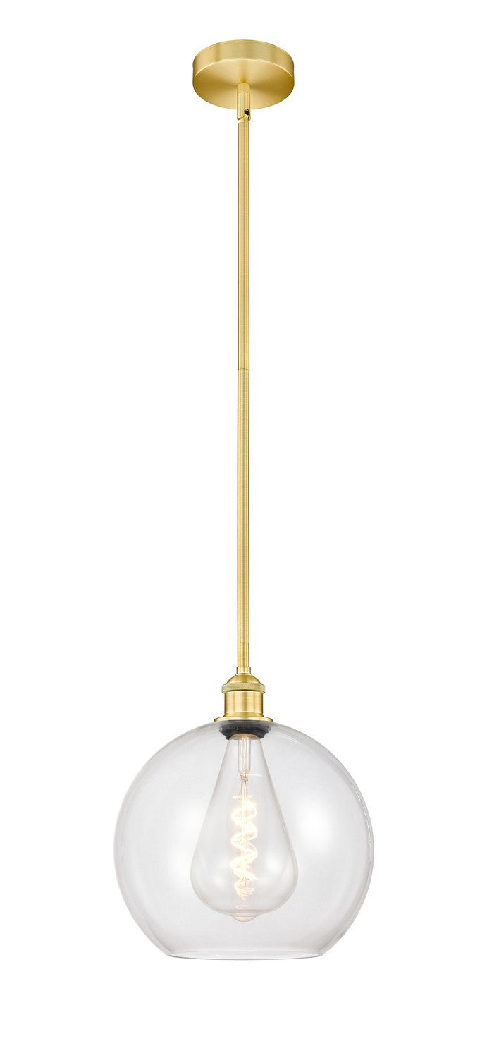 Innovations 616-1S-SG-G122-12 One Light Mini Pendant, Satin Gold