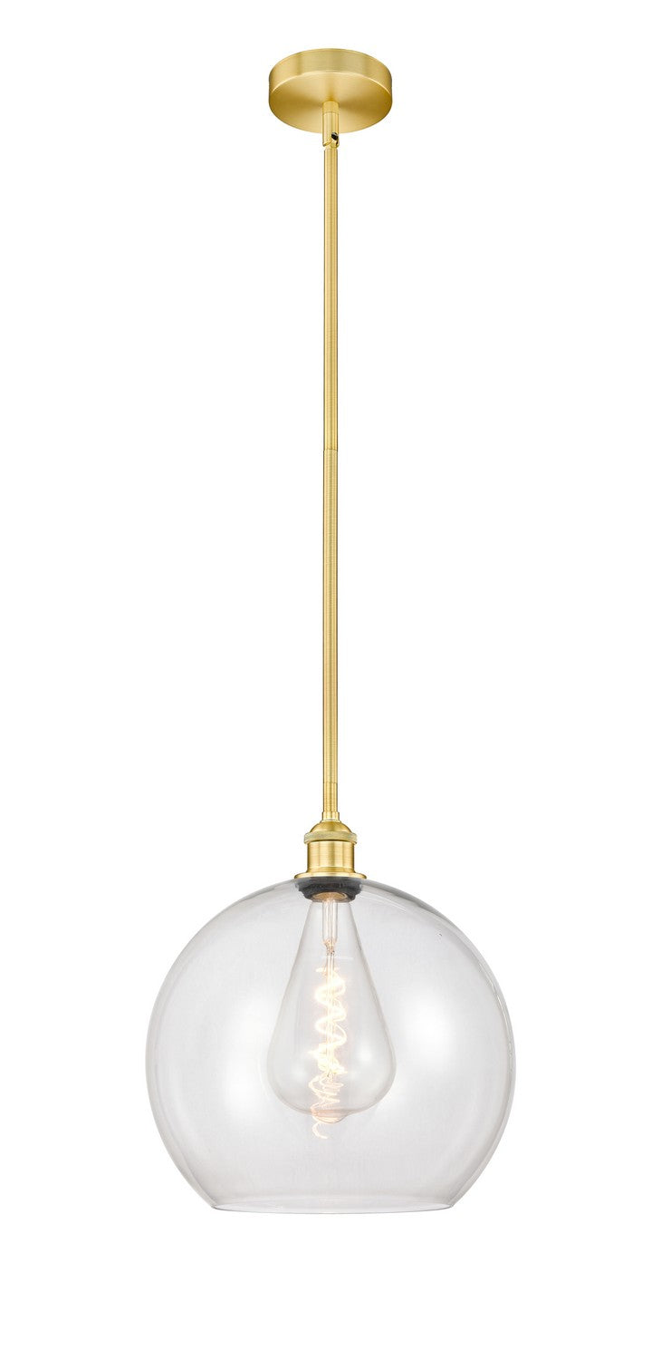 Innovations 616-1S-SG-G122-14 One Light Pendant, Satin Gold