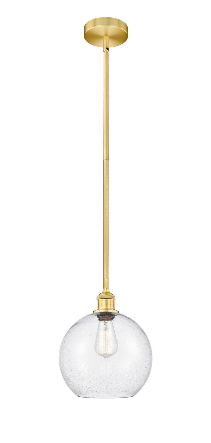 Innovations 616-1S-SG-G124-10 One Light Mini Pendant, Satin Gold