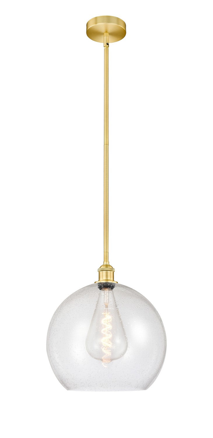 Innovations 616-1S-SG-G124-14 One Light Pendant, Satin Gold