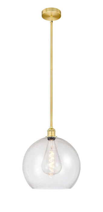 Innovations 616-1S-SG-G124-14 One Light Pendant, Satin Gold
