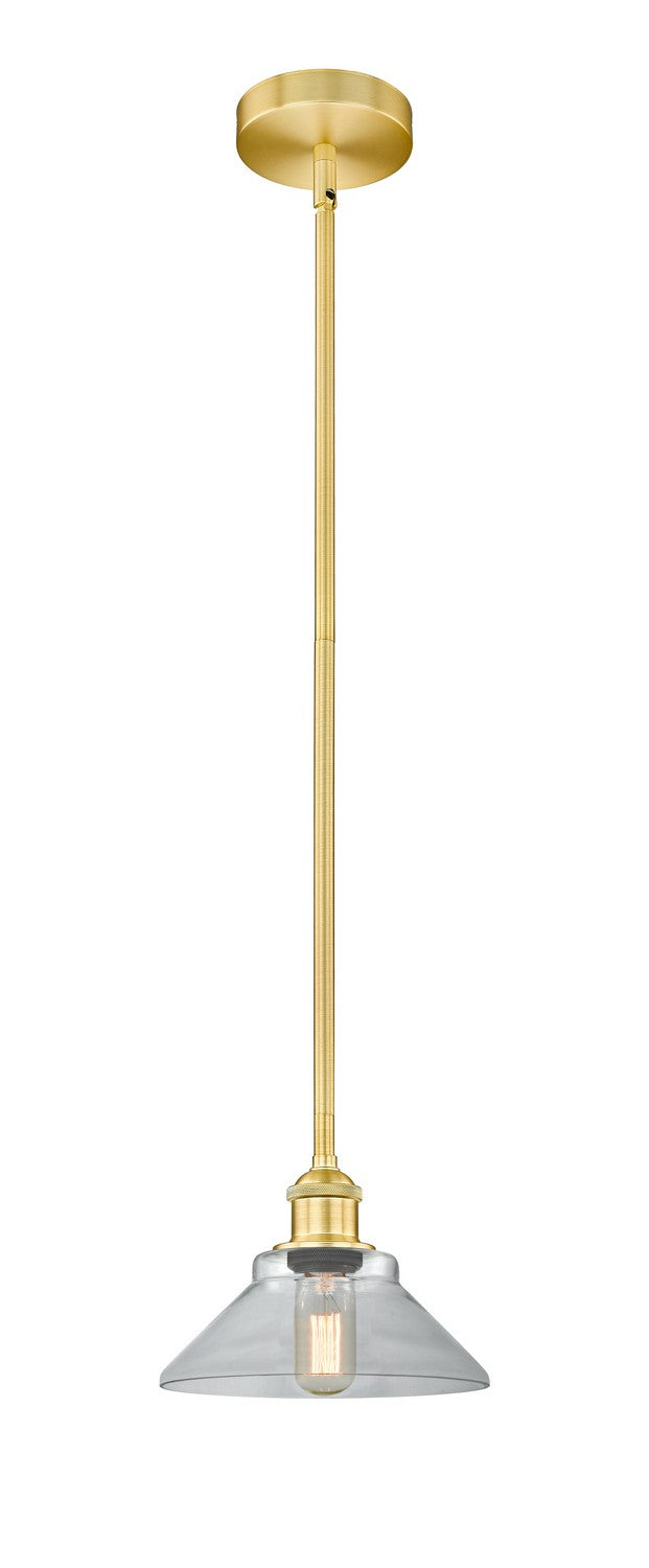 Innovations 616-1S-SG-G132 One Light Mini Pendant, Satin Gold