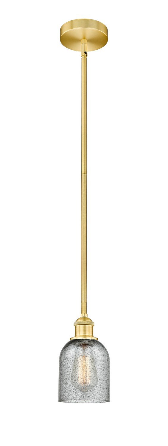 Innovations 616-1S-SG-G257 One Light Mini Pendant, Satin Gold
