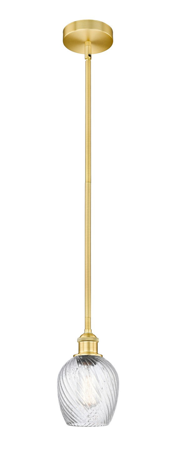 Innovations 616-1S-SG-G292 One Light Mini Pendant, Satin Gold