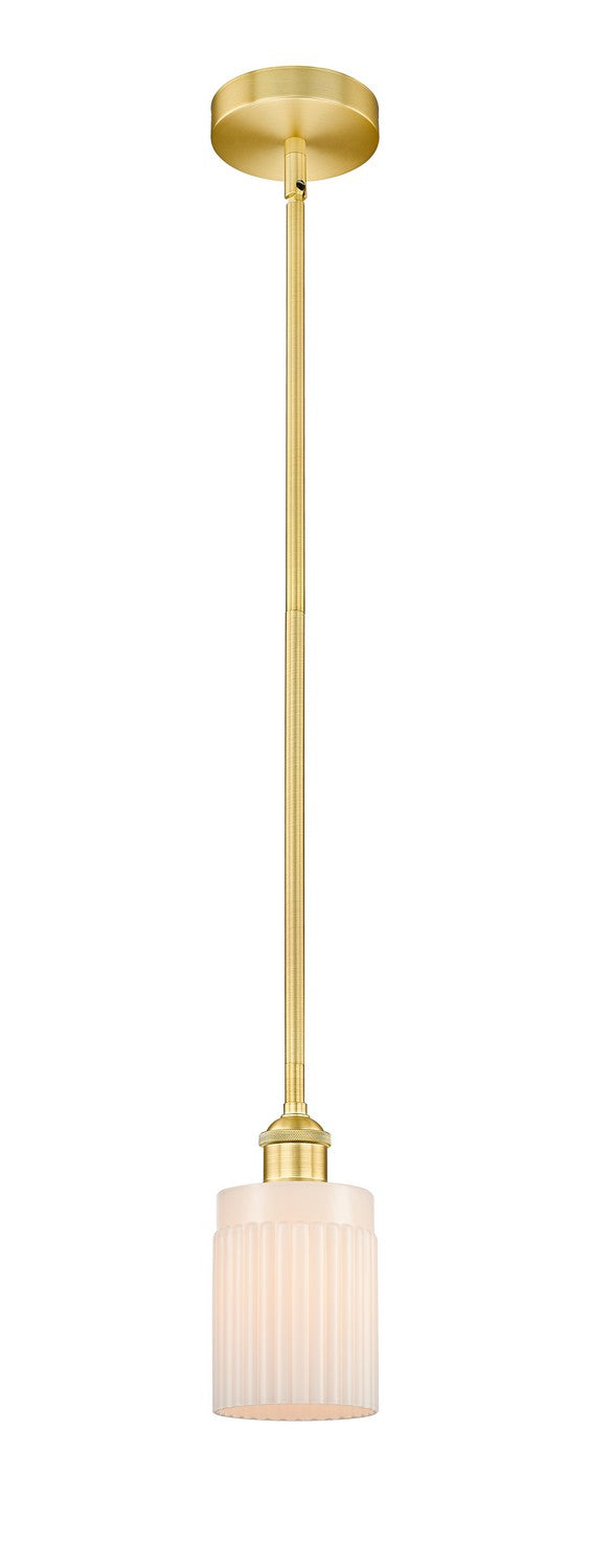 Innovations 616-1S-SG-G341 One Light Mini Pendant, Satin Gold