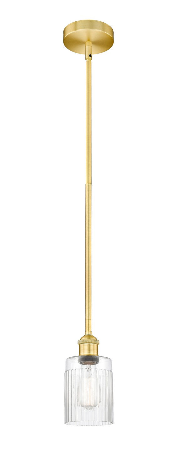 Innovations 616-1S-SG-G342 One Light Mini Pendant, Satin Gold