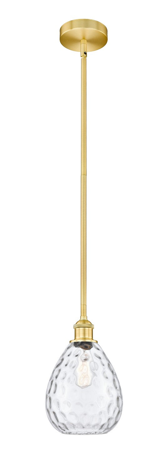Innovations 616-1S-SG-G372 One Light Mini Pendant, Satin Gold